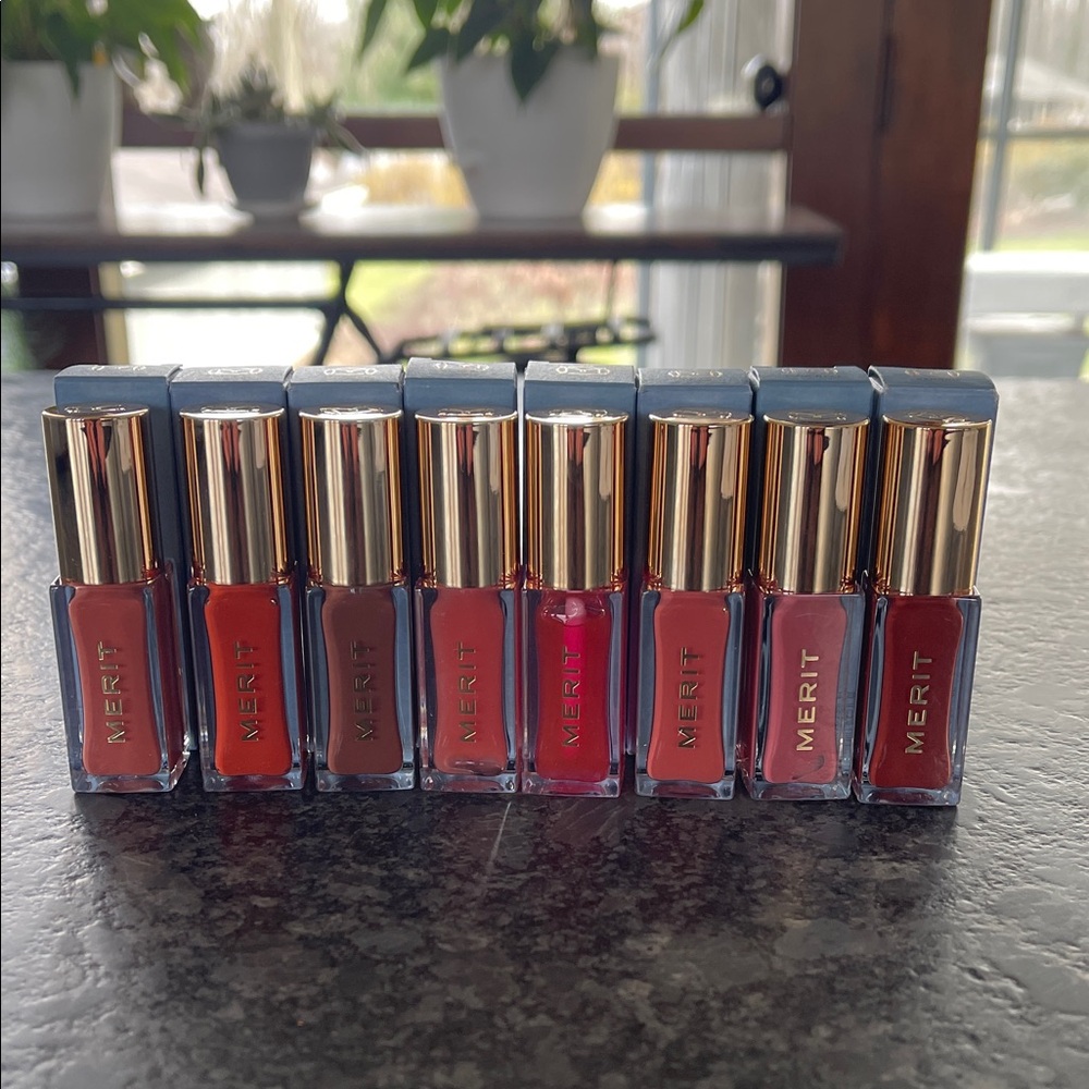 Merit Shade Slick Tinted Lip Oil pick from 8 shades